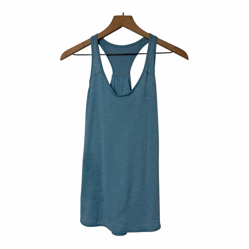 Lululemon Athletica Blue Tank Top Women's Athletic Racerback No Size Tag